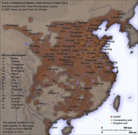Western Han Regions